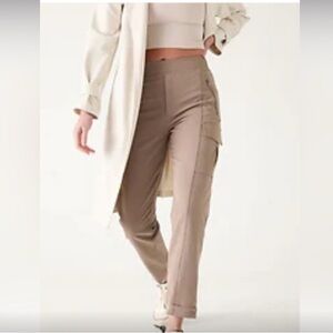 High Rise Cargo Athleta Sz 14 Tan